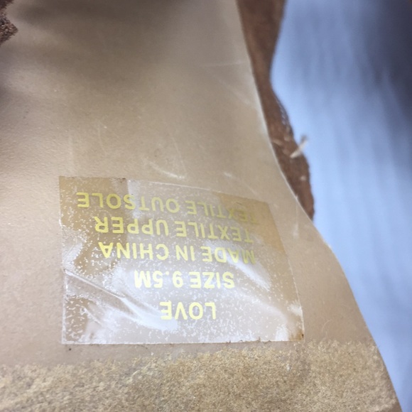 Coconuts by Matisse Tan Open Toe Booties Sz 9.5 - Picture 6 of 8